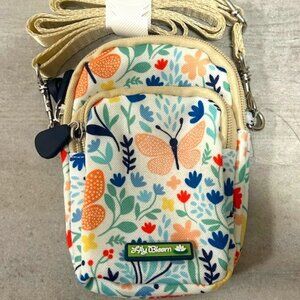 Lily Bloom Fran Mini Crossbody Butterfly Blooms Cheery Purse Shoulder Bag